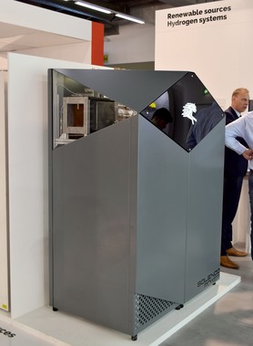 Solenco powerbox na stánku Giacomini na veletrhu ISH 2019