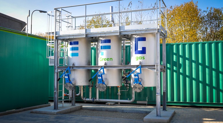 První tuzemská bioplynka, která v Česku vyrábí biometan, stojí v Rapotíně na Šumpersku. Do distribuční sítě GasNet odtud poslali odběratelům už přes 1. mil. m3 biometanu.
