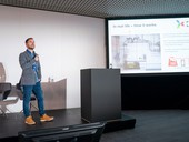 Manuel Vila�a na workshopu konference Pr�myslov� tepeln� �erpadla 2025, foto &copy; Zuzana Havl�nov�