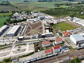 Areál MND z leteckého pohledu. Foto: MND