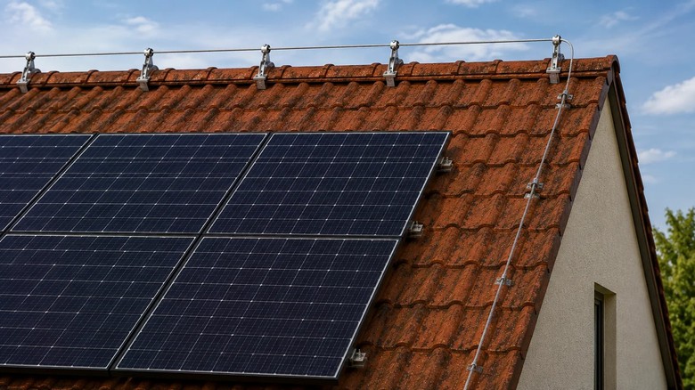 Výpočet separační vzdálenosti mezi FVE a hromosvodem podle ČSN EN 62305-3