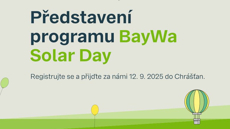 BayWa Solar Day 2025 - největší FVE event